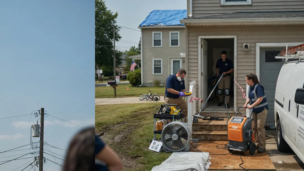 Water Damage Repair in Reedsville, WI near me